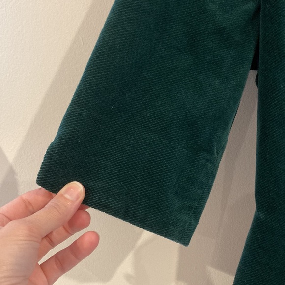 Tailored velvety/corduroy? green boden dress - Picture 6 of 8